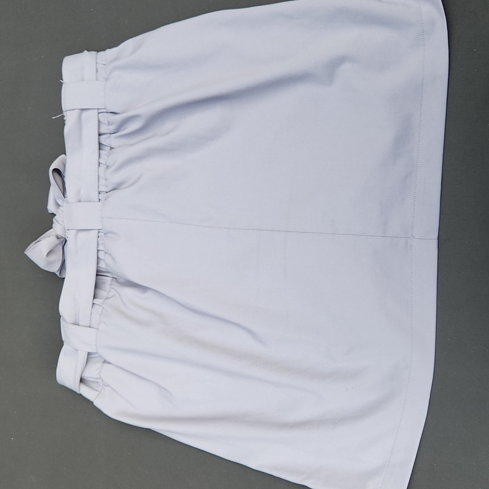 St. John's Bay Belted Mid-Rise Pull-On Gray Skort With Pockets Size L - Picture 8 of 11